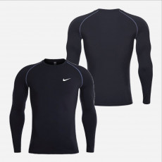 나이키 가슴 스우시 긴팔 타이즈