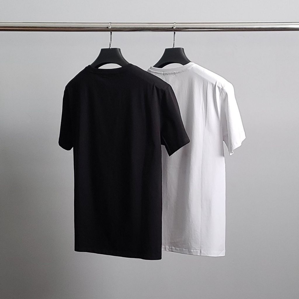 디올 패턴 빅로고 반팔티