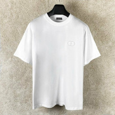 디올 CD 자수 라운드 반팔티