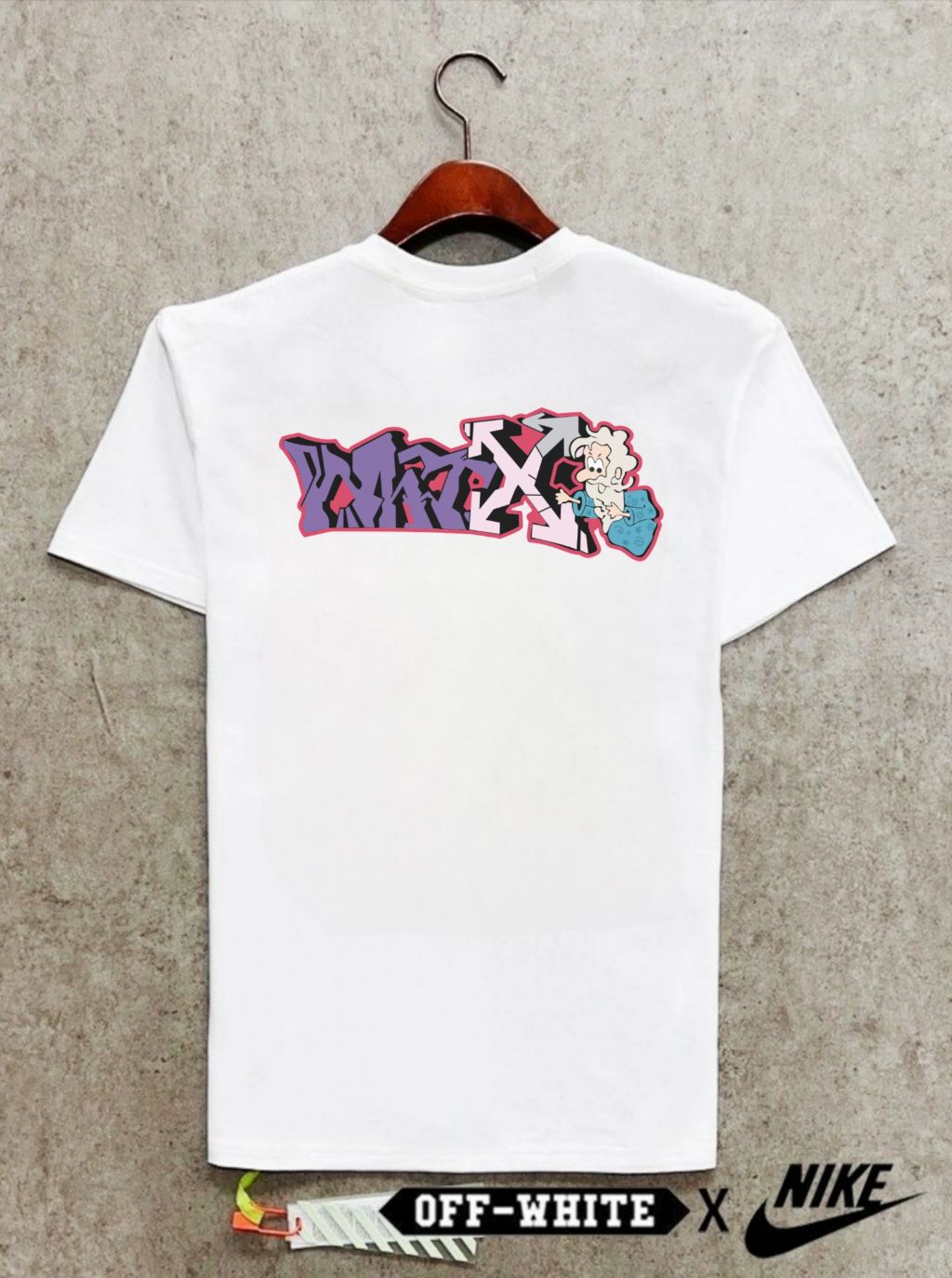 오프화이트 제우스 반팔티