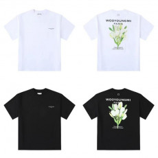 우영미 플라워 리액티브 로즈골드링 반팔티