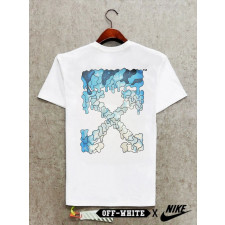 오프화이트 디졸브 반팔티