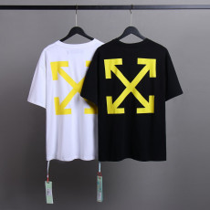 오프화이트 옐로우 카라바죠 다니엘 반팔티