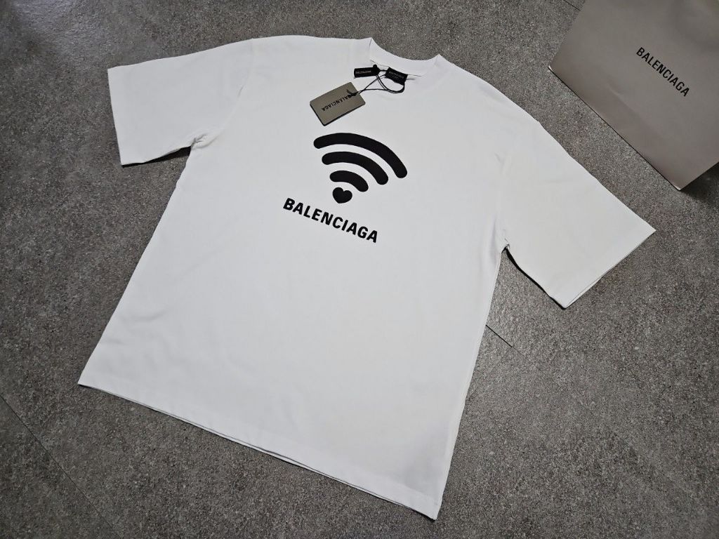 발렌시아가 Wi-Fi 라운드 반팔티