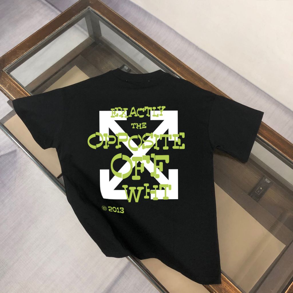 오프화이트 오퍼사이트 반팔티