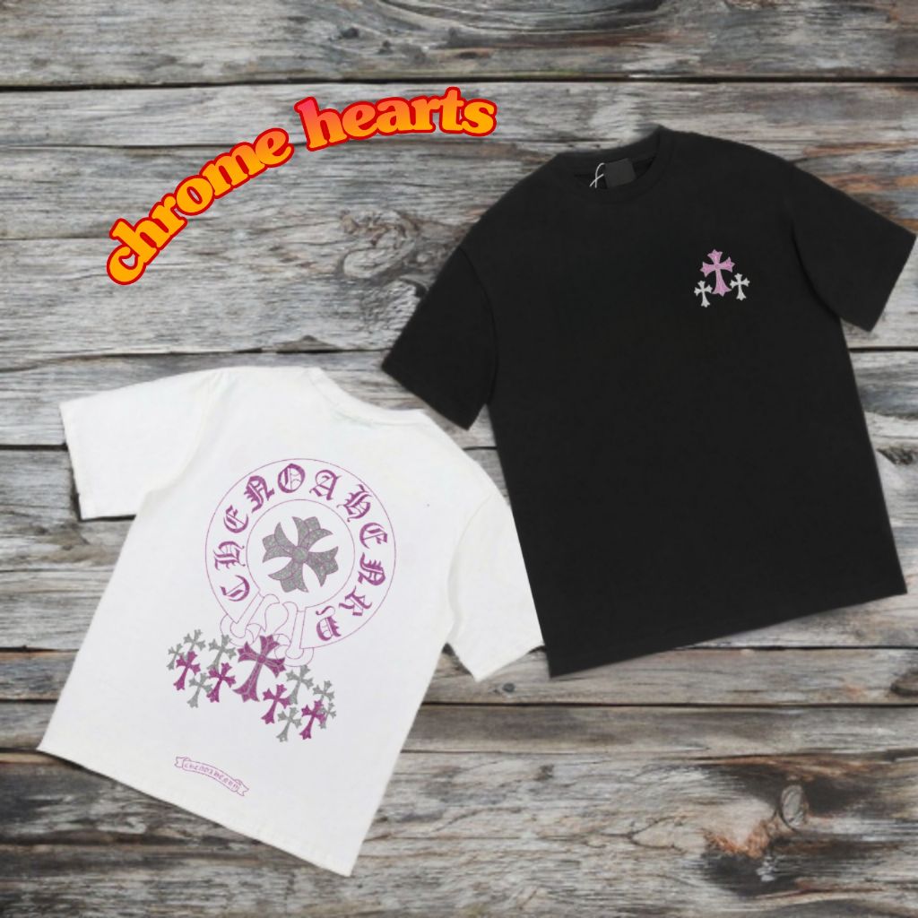 크롬하츠 퍼플 레이션 반팔티