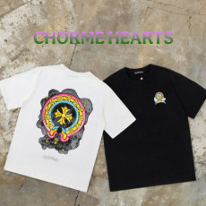 크롬하츠 무지개 레인보우 반팔티