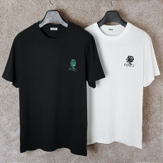 겐조 플라워 장미 자수 반팔티