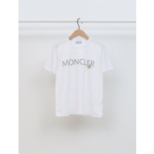 몽클레어 스카치 더블 로고 반팔티