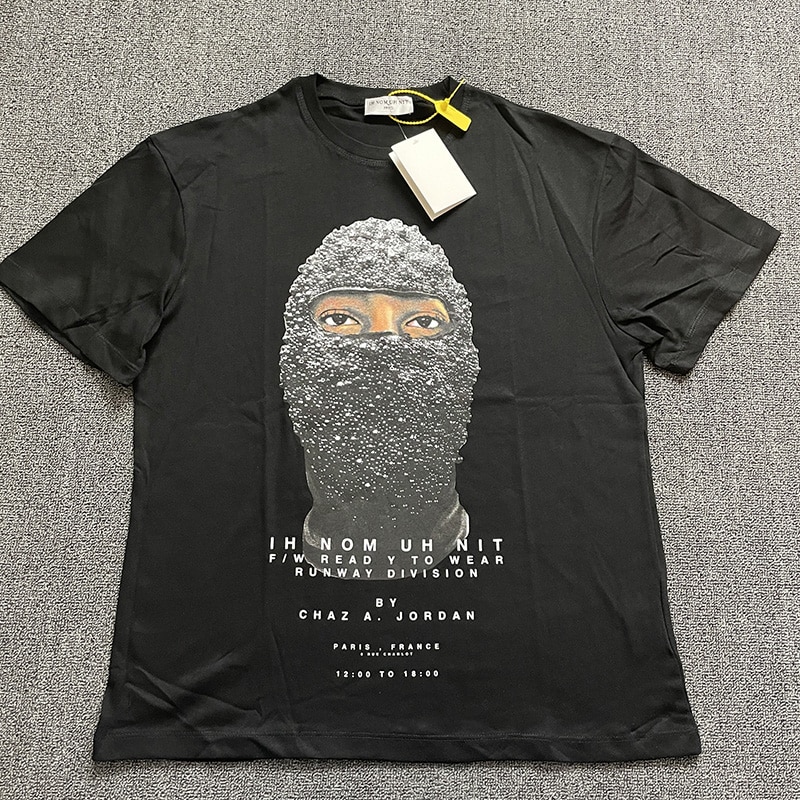 이놈어닛 뉴 칸예웨스트 펄 마스크 릴랙스 반팔티