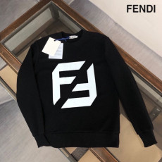 펜디 로고 프린트 라운드 맨투맨