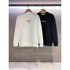 오프화이트 컬러 에로우 맨투맨