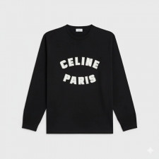 셀린느 파리스 로고 긴팔티
