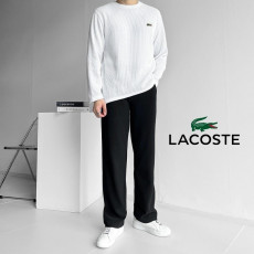 라코스테 코듀로이 니트 맨투맨