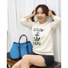 셀린느 여성 앵커 로고 기모 맨투맨