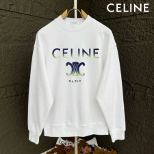 셀린느 벨루어 파리스 레인보우 맨투맨