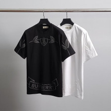 버버리 발포 리프 반팔티