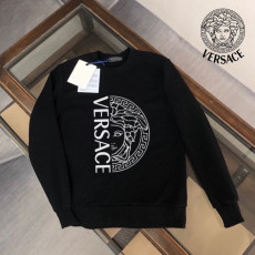 베르사체 메두사 로고 라운드 맨투맨