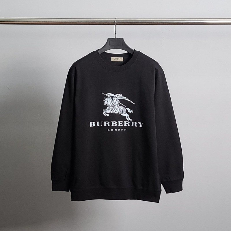 버버리 기사 레터링 맨투맨