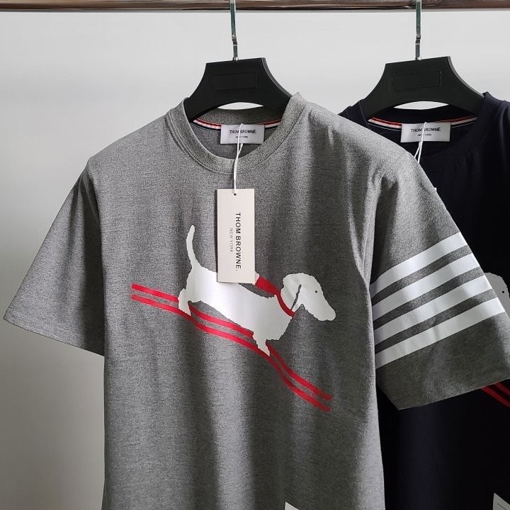 톰브라운 스키 도그 반팔티