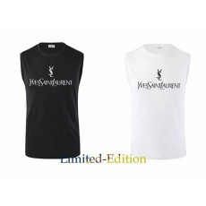 입생로랑 YSL 로고 하프 나시