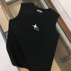 스톤아일랜드 백로고 페인팅 나시