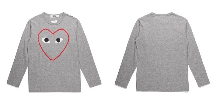 꼼데가르송 Big Eyes Love 슬라브 긴팔티