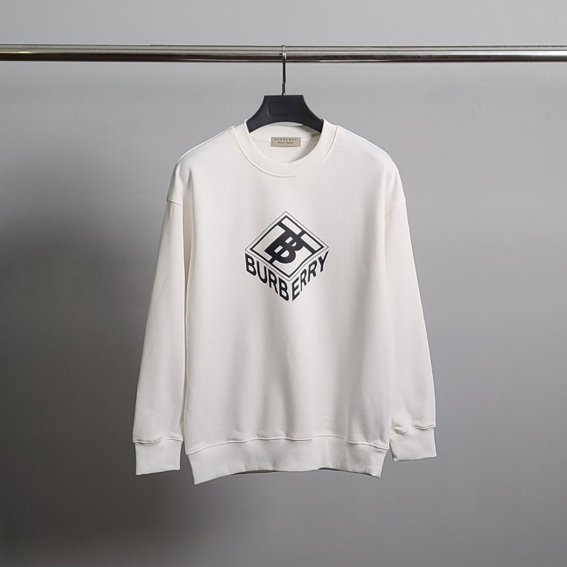 버버리 스퀘어 프린팅 맨투맨