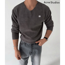 아크네 스튜디오 V 데끼 라인 니트