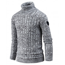 노비스 케이블 믹싱 폴라 니트