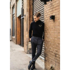 버버리 호스페리 골드 나염 터틀넥 니트