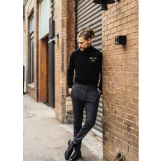 버버리 호스페리 골드 나염 터틀넥 니트