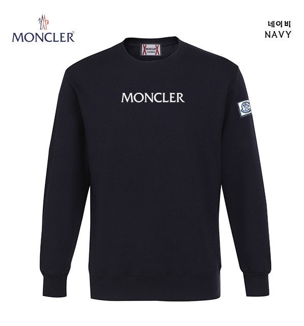 몽클레어 감마블루 로즈 맨투맨