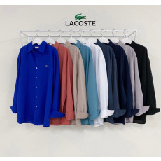 라코스테 린넨 옥스포드 긴팔 셔츠