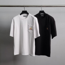 크롬하츠 레코드 레터링 오버핏 반팔티