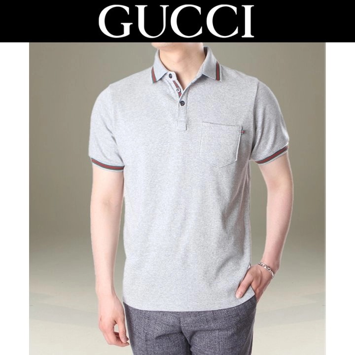 구찌 포켓 반팔 카라티