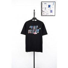 오프화이트 수채화 로고 반팔티