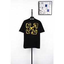 오프화이트 스케치 애로우 반팔티