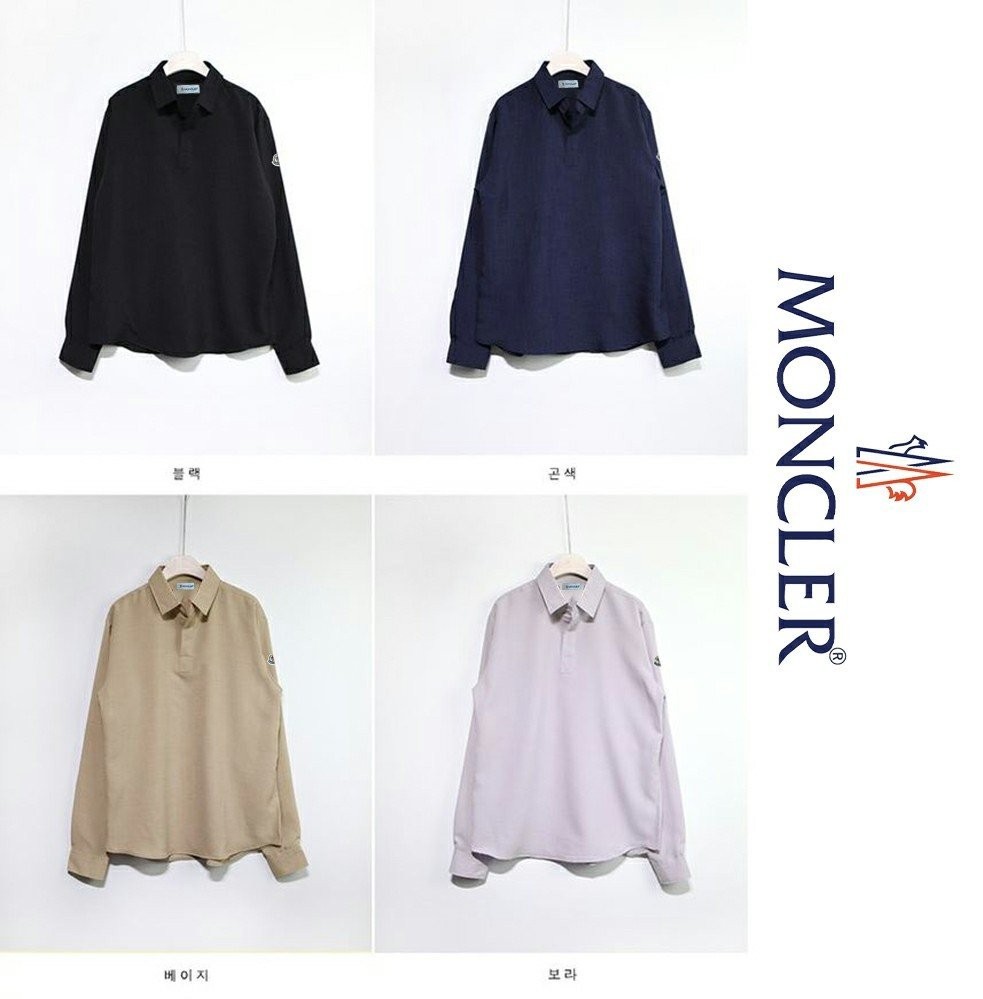 몽클레어 히트 반오픈 셔츠