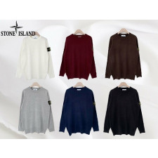 스톤아일랜드 캐시미어 라운드 니트