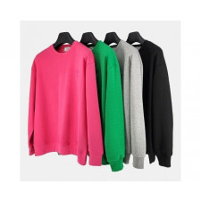 아미 스몰 하트 로고 컬러풀 맨투맨