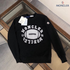 몽클레어 풋볼 모티프 라운드 맨투맨