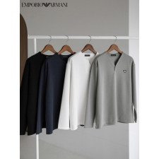 알마니 조르지오 댄디 트임 긴팔티