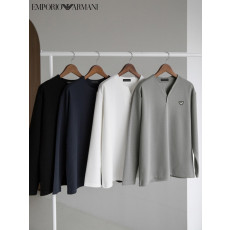 알마니 조르지오 댄디 트임 긴팔티