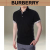 버버리 히든 체크 반팔 카라티