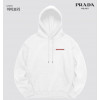 프라다 레드 라인 후드티