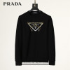 프라다 사슬 고길 패턴 삼각 로고 맨투맨