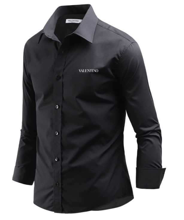 발렌티노 로고 베이직 셔츠