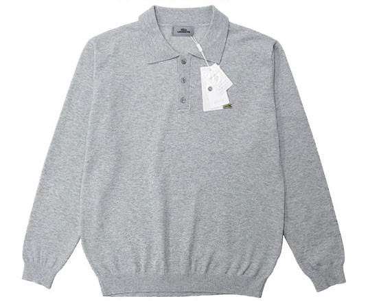 라코스테 캐시미어 카라 니트