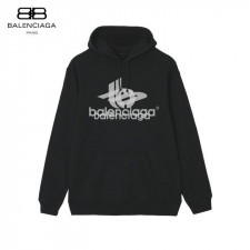 발렌시아가 오버랩 로고 후드티